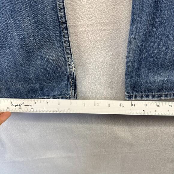 Diesel jeans mens 34x32 Fits 35x33 Blue Viker Straight Whisker Vintage y2k 2000s - Picture 5 of 16